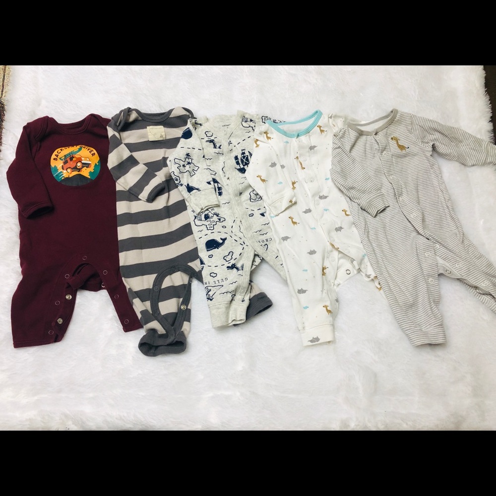 Baby boy romper bundle